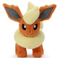 authentic Pokemon plush Flareon KutaKutaTatta 30cm Takara tomy (Medium size)